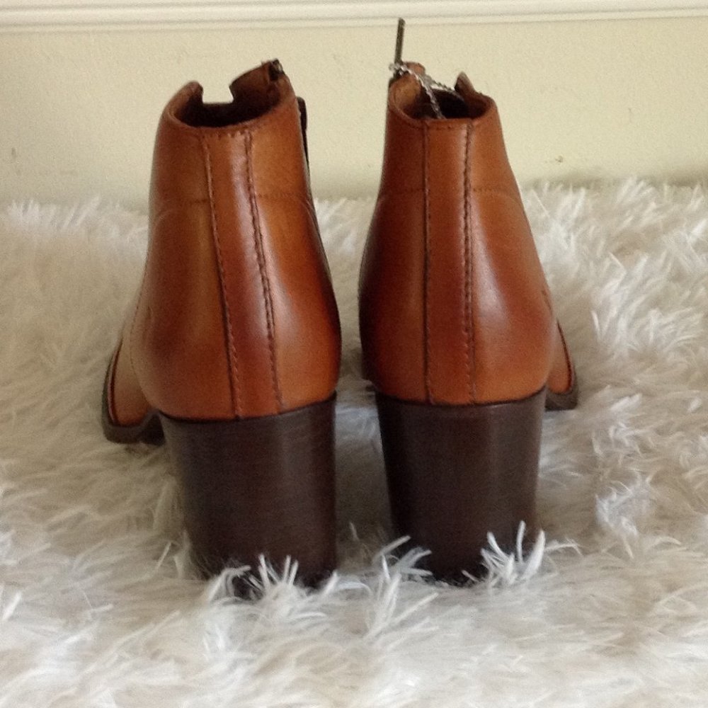 Frye Reed Leather Booties Corpcore - Picture 9 of 10